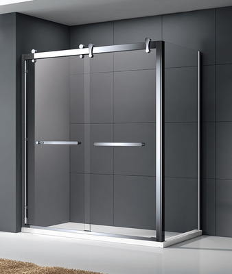 Rectangular Small Glass Shower Enclosures Hotel Luxury 990mm*790mm adjustment