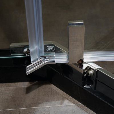 Standard Glass Shower Enclosures , Tub Shower Doors Glass Frameless Diamond Shape