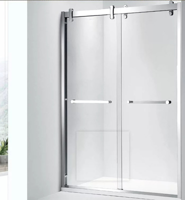 Rectangular Small Glass Shower Enclosures Hotel Luxury 990mm*790mm adjustment
